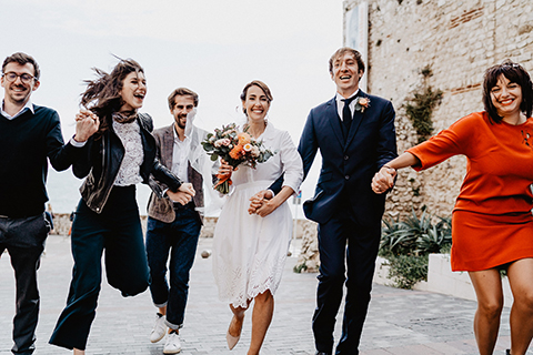 Coffret Mariage/ Photo de Groupe, réalisé à Antibe